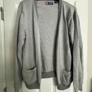 Chaps Light Gray Men’s Cardigan